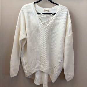 Cream cozy sweater